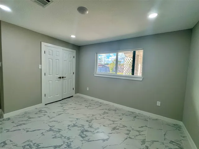 a view of empty room