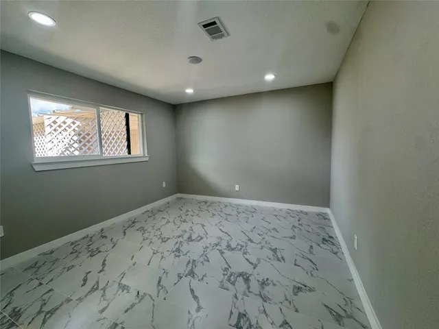 a view of empty room