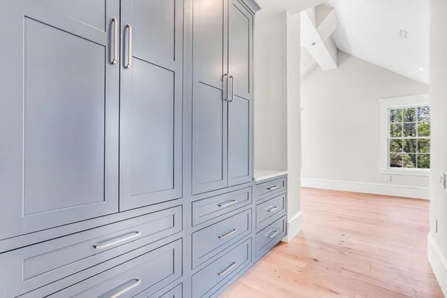 a view of closet area