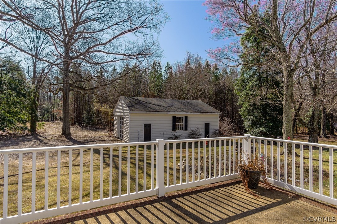 6555 Iron Bridge Road North Chesterfield, VA 23234 - Photo 8 of 30 Back Yard View