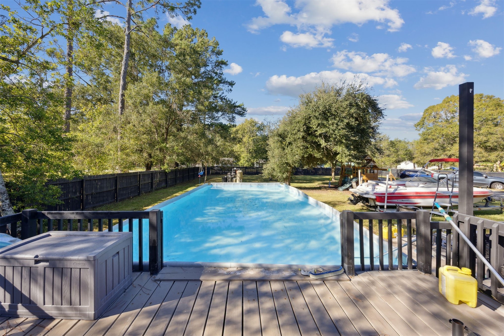 15461 Dewanna Road Jacksonville, FL 32218 - Photo 4 of 27 a view of deck with patio
