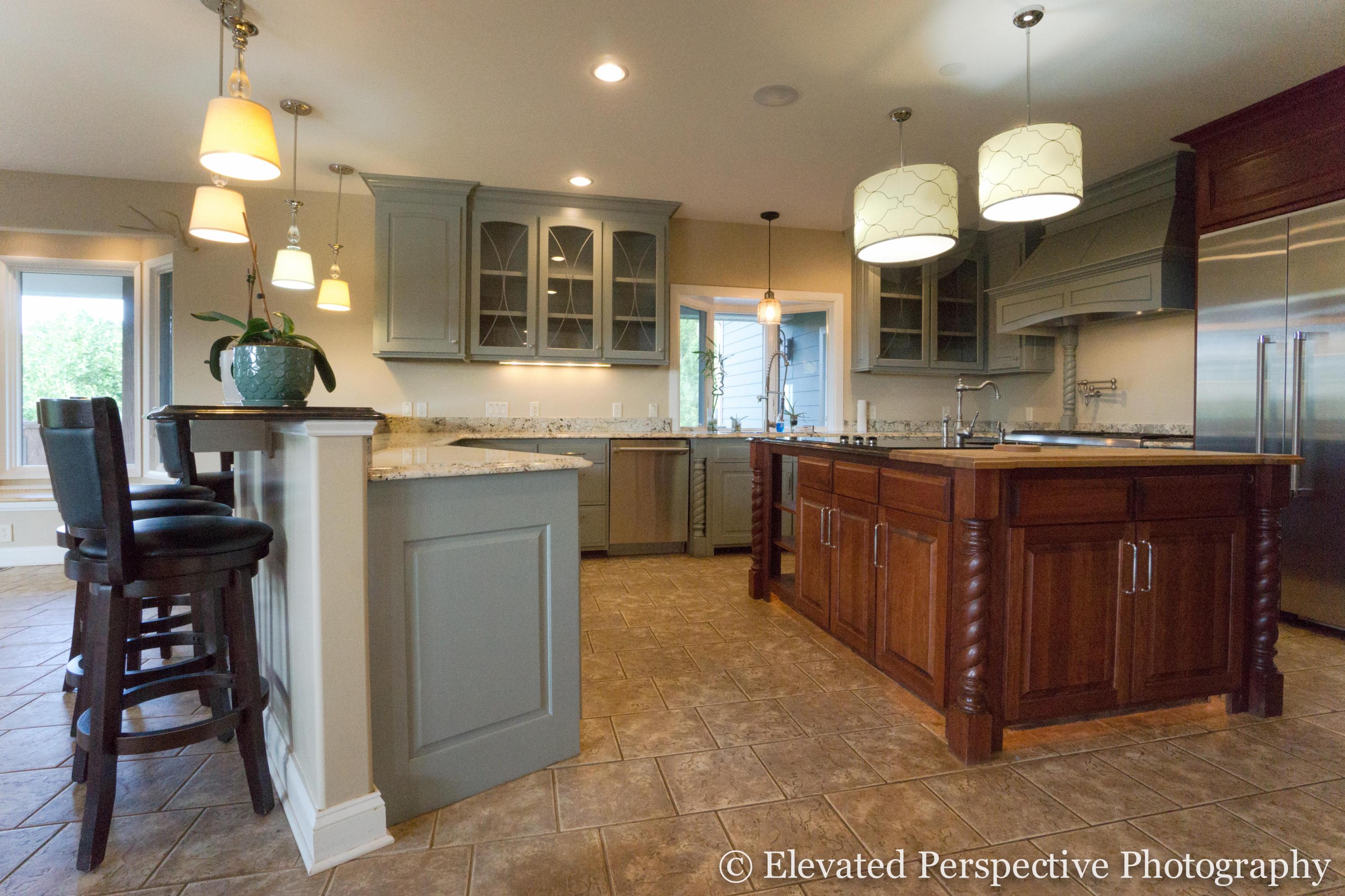 930 Northridge Road Hardy, VA 24101 - Photo 8 of 36 a kitchen with granite countertop a sink and cabinets