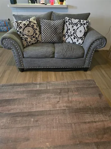 a living room with a couch