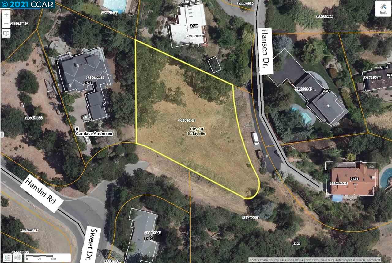 0 Hamlin Road Lafayette, CA 94549 - Photo 1 of 1 an aerial view of houses with yard