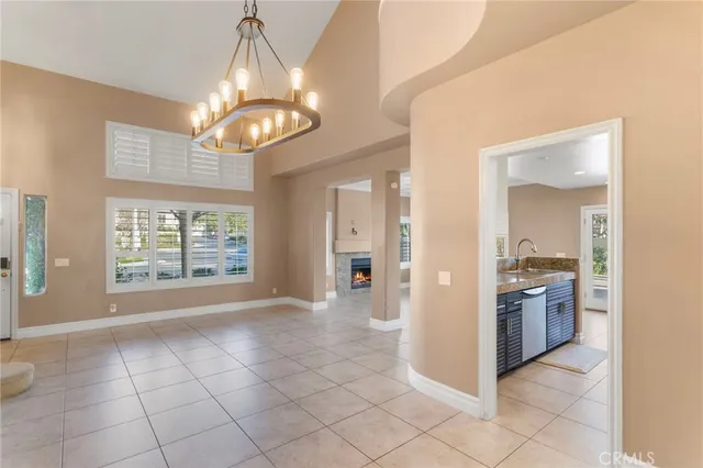 a view of a kitchen cabinets and stainless steel appliances