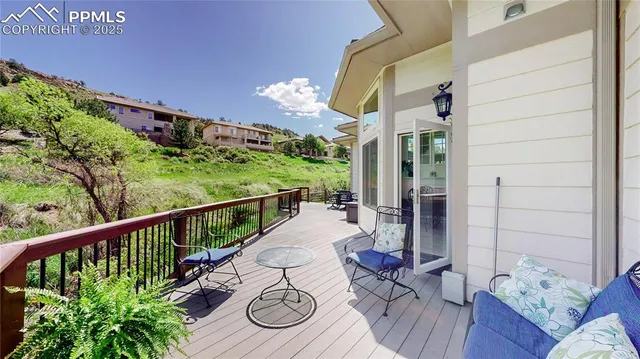 a view of balcony and patio