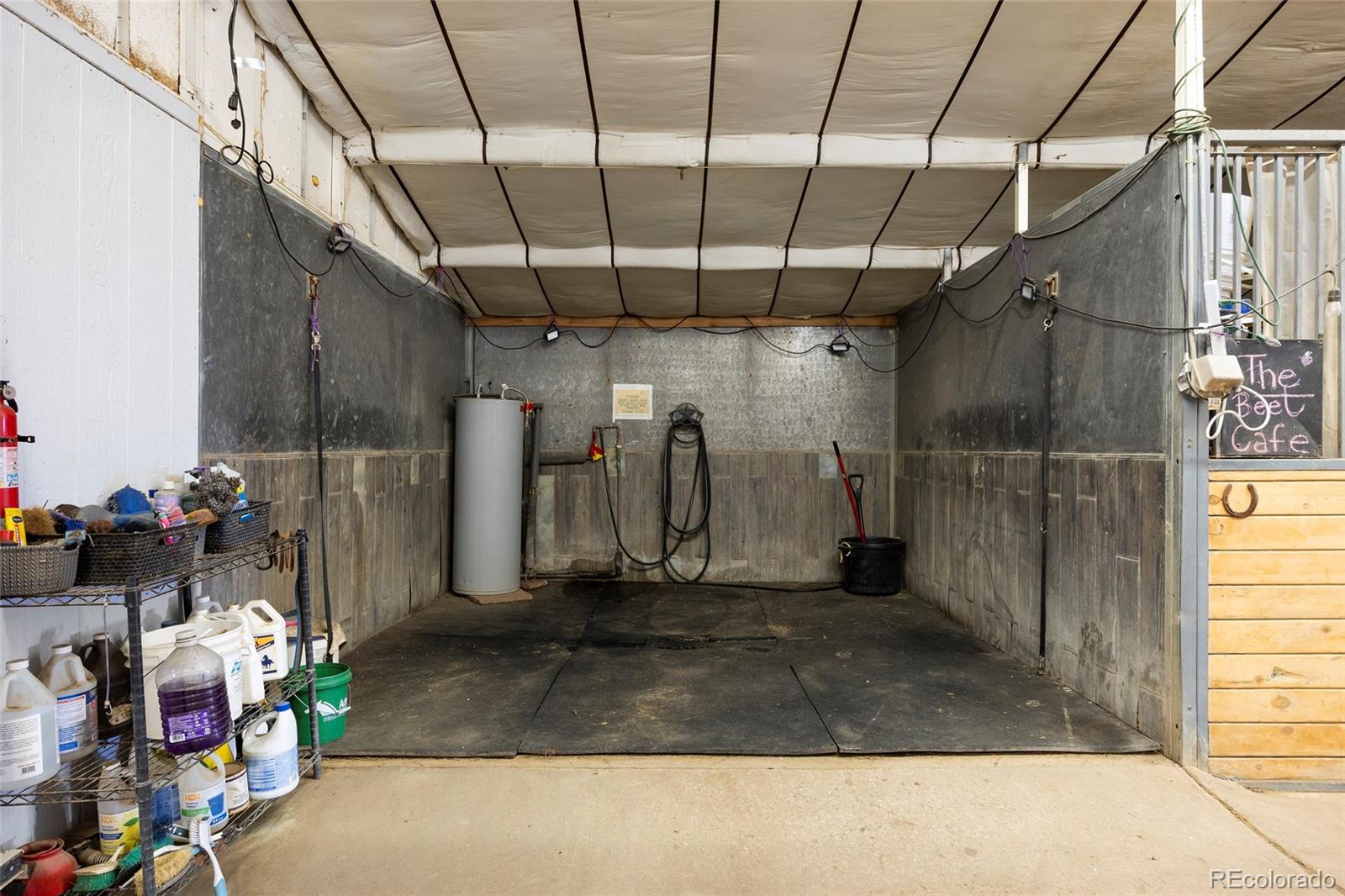 1705 Outter Marker Road Castle Rock, CO 80108 - Photo 16 of 40 a view of a garage