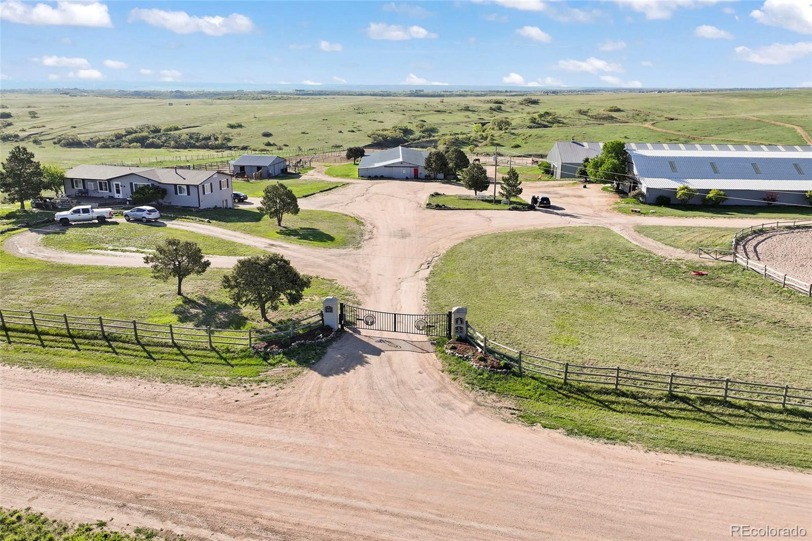 1705 Outter Marker Road Castle Rock, CO 80108 - Photo 4 of 40 an aerial view of a ocean beach