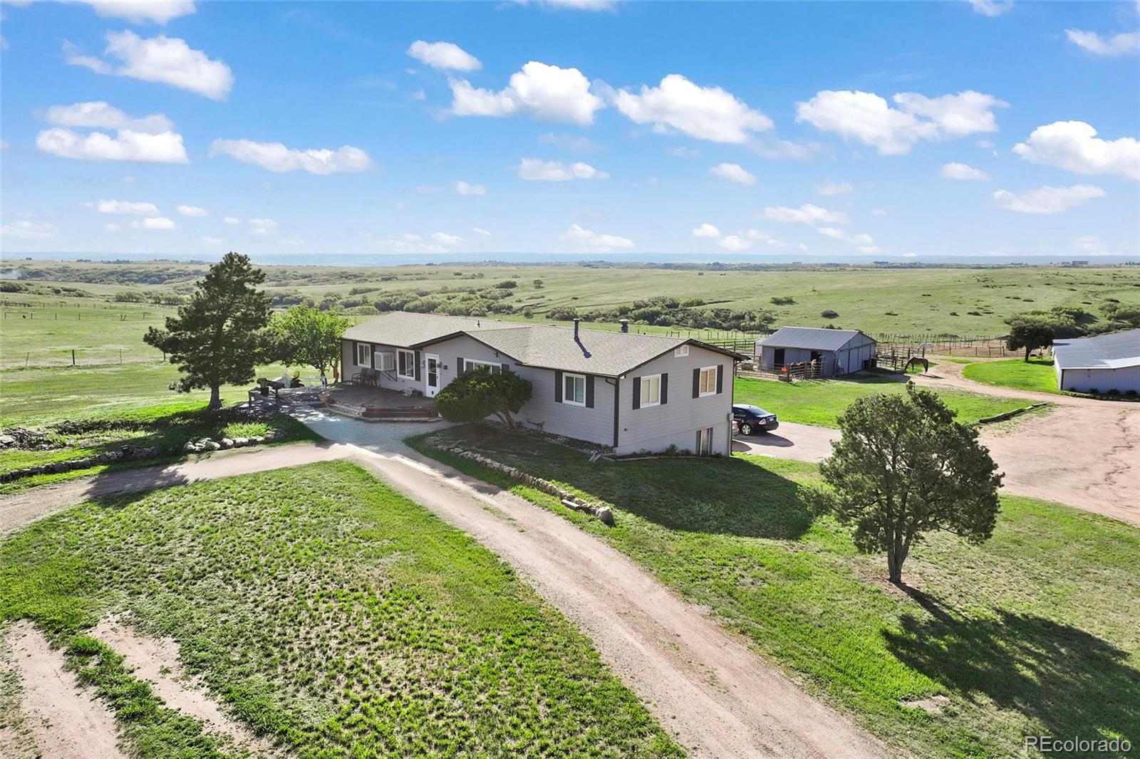 1705 Outter Marker Road Castle Rock, CO 80108 - Photo 5 of 40 a view of a city with ocean view