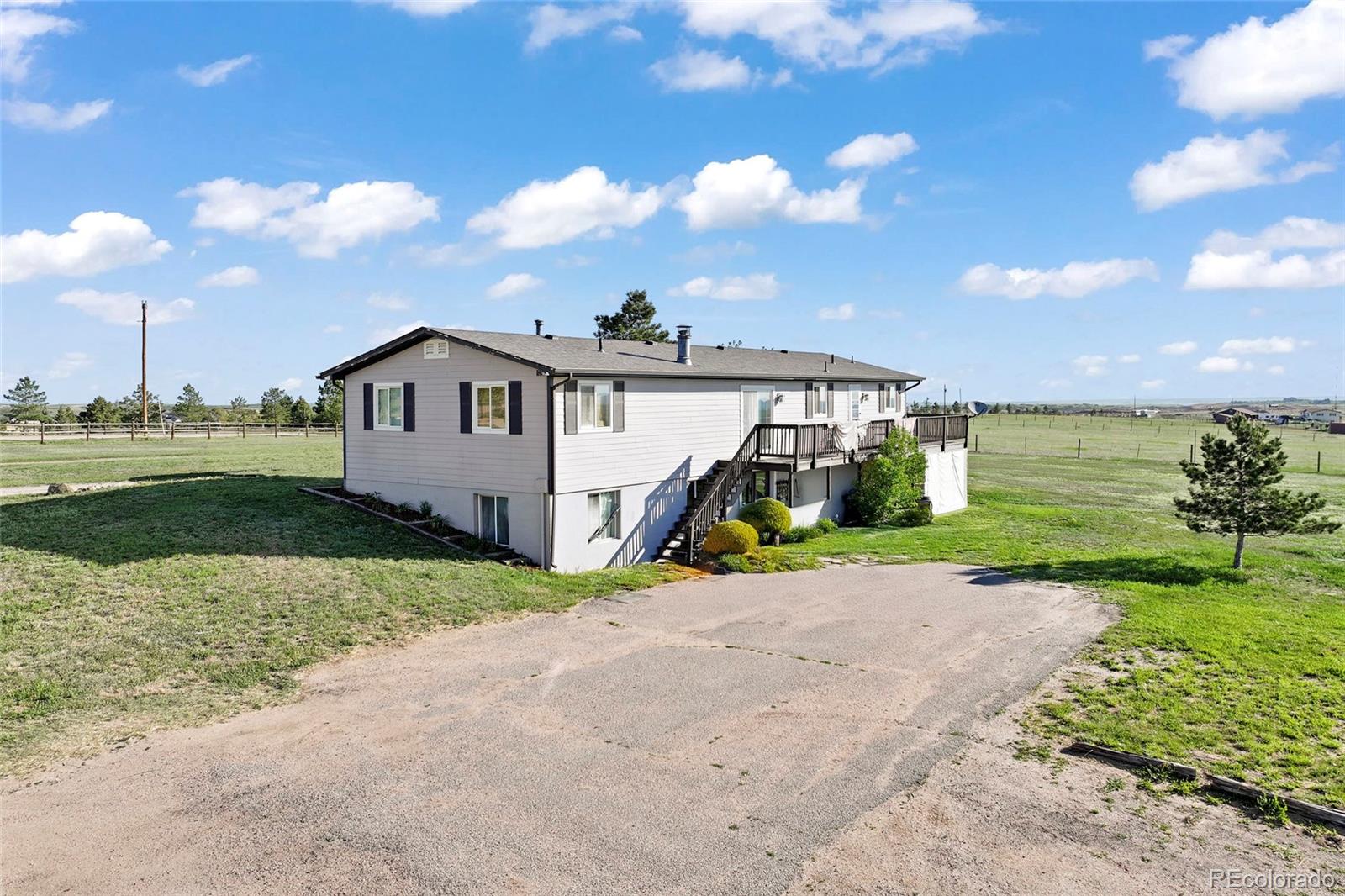 1705 Outter Marker Road Castle Rock, CO 80108 - Photo 6 of 40 a view of a house with a yard