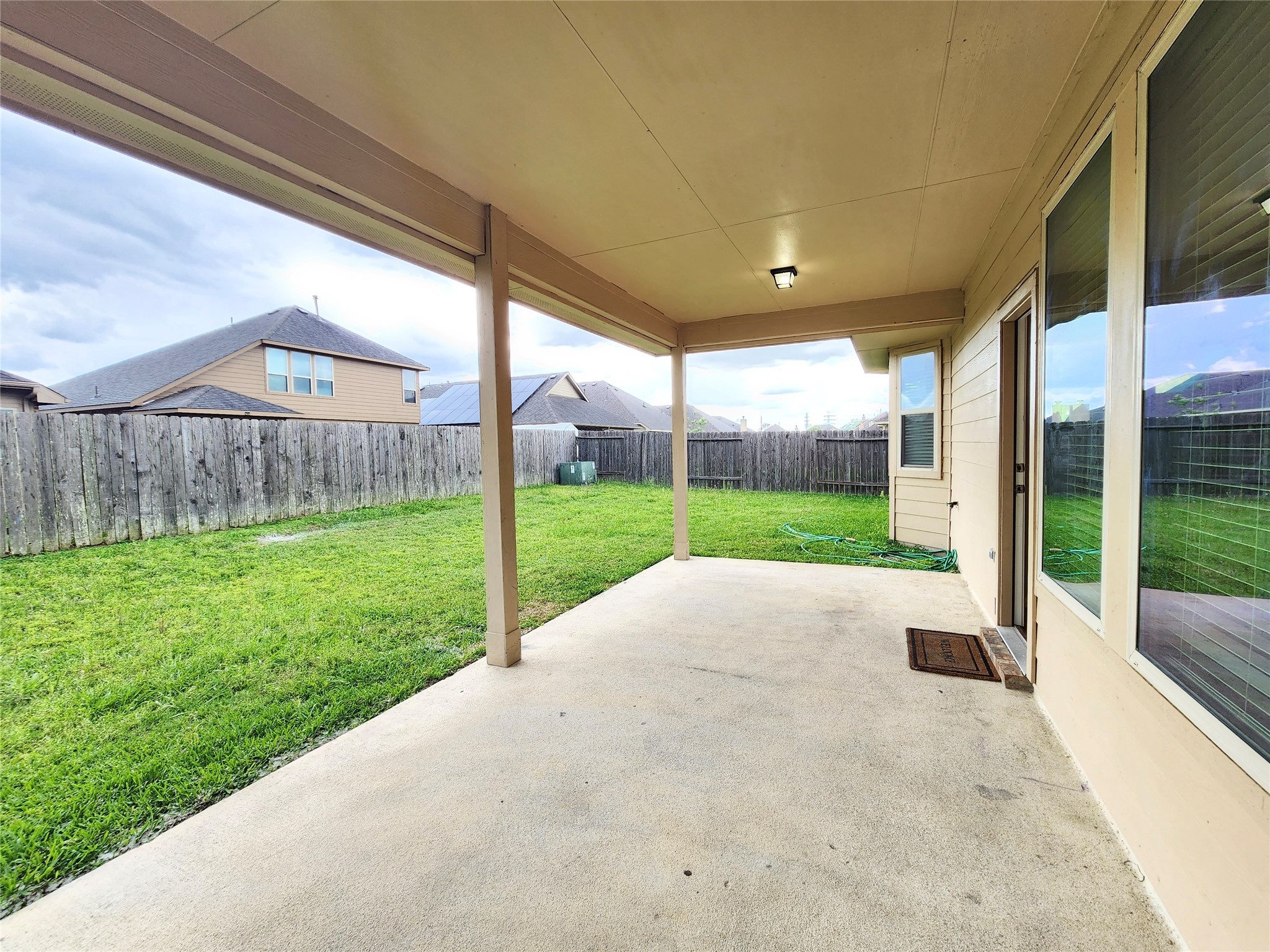 4407 Greenleaf Drive Spring, TX 77389 - Photo 27 of 29 a view of a house with backyard and porch
