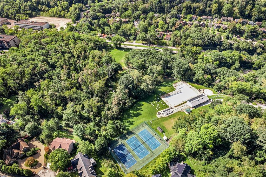 431 Filmore Road Pittsburgh, PA 15221 - Photo 29 of 34 Ariel view of Forest Hills Park tennis courts and pool.