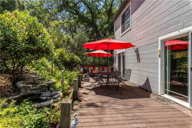 a view of a lake and a mountain