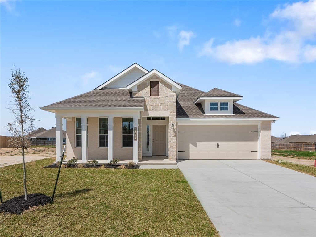 4793 Holm Oak Road Bryan, TX 77845 - Photo 1 of 1 View of front of home with concrete driveway, roof