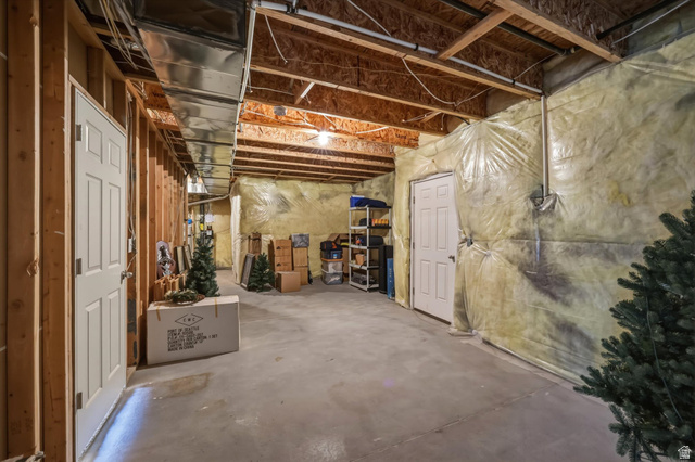 2087 Autumn Fields Lane Draper, UT 84020 - Photo 46 of 61 Unfinished Basement Storage