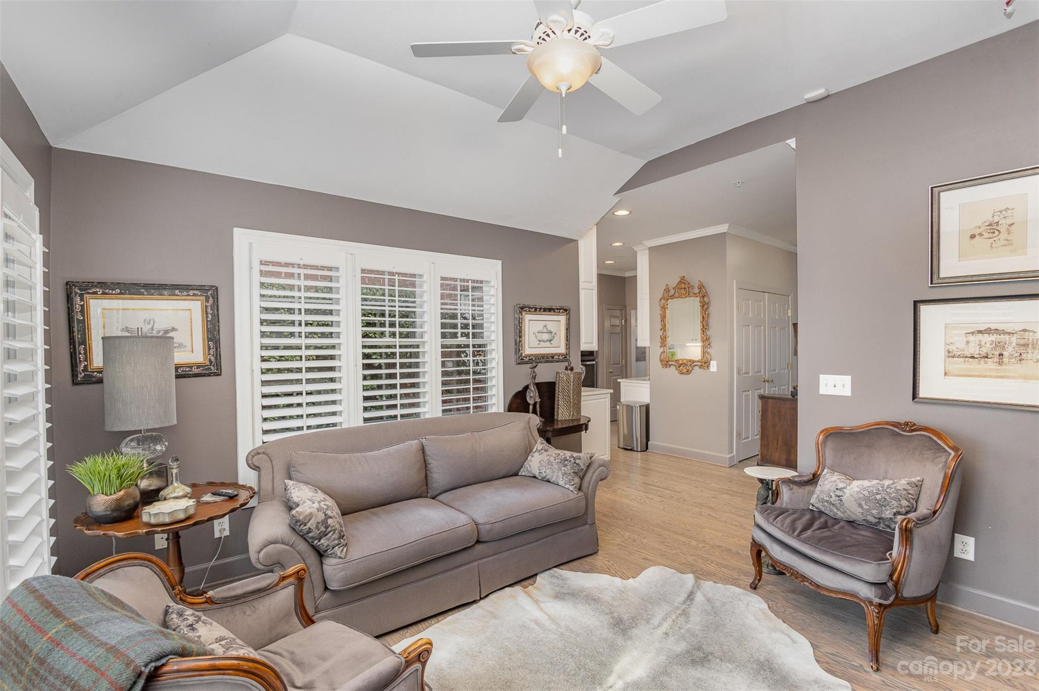 331 Sloane Square Way Charlotte, NC 28211 - Photo 13 of 28 a living room with furniture and a large window