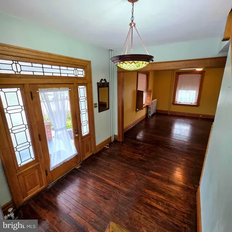 a view of storage and utility room