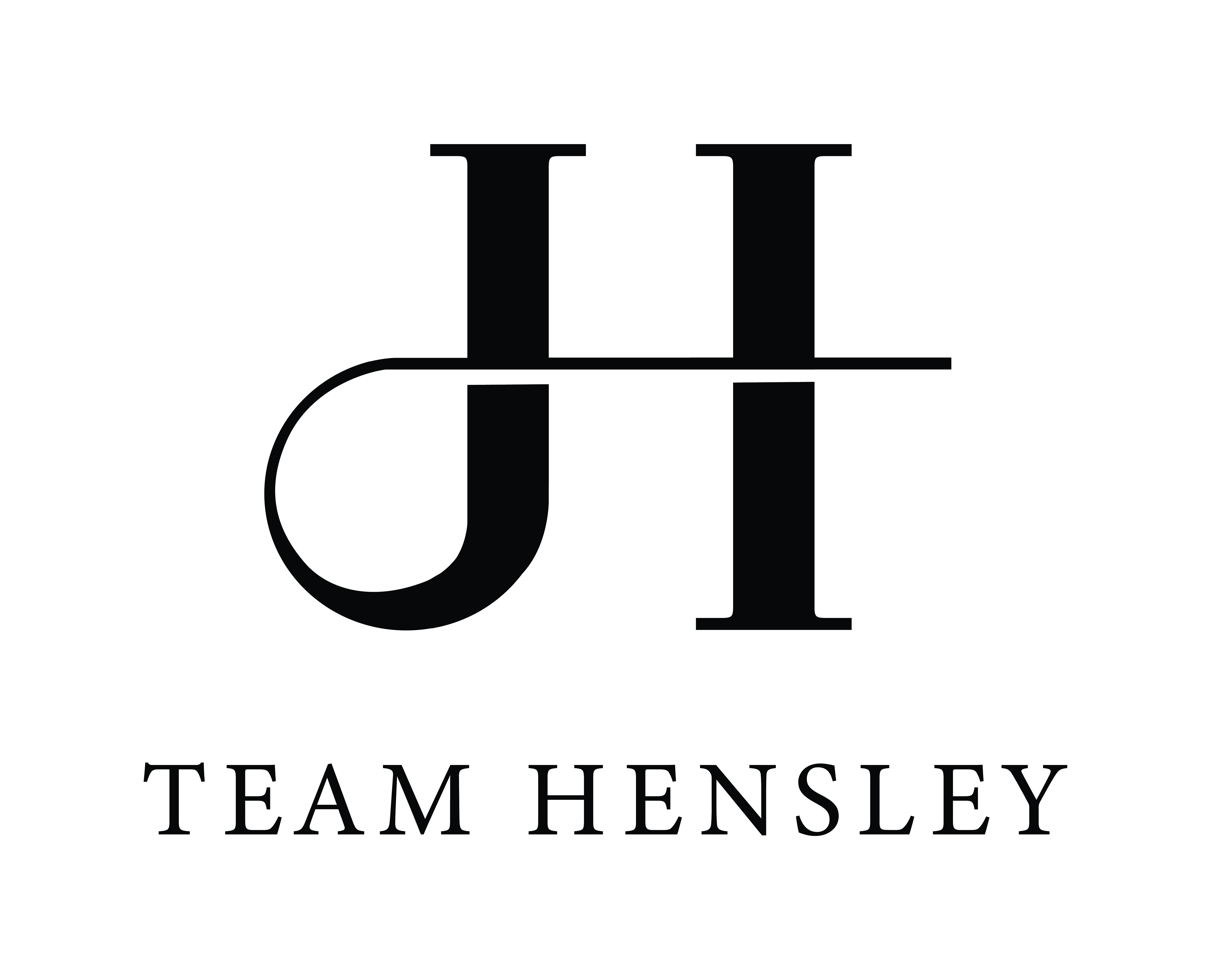 A text banner with the text TEAM HENSLEY