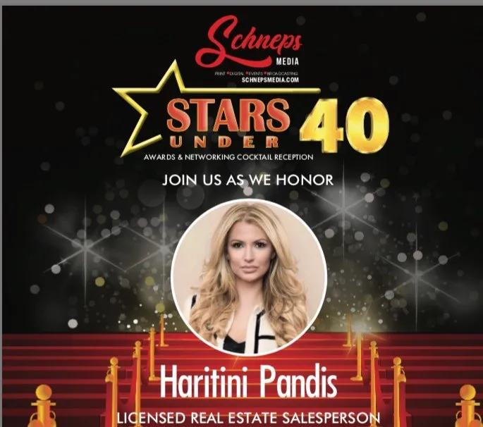 A text banner advertising Portini Pondis as a salesperson.