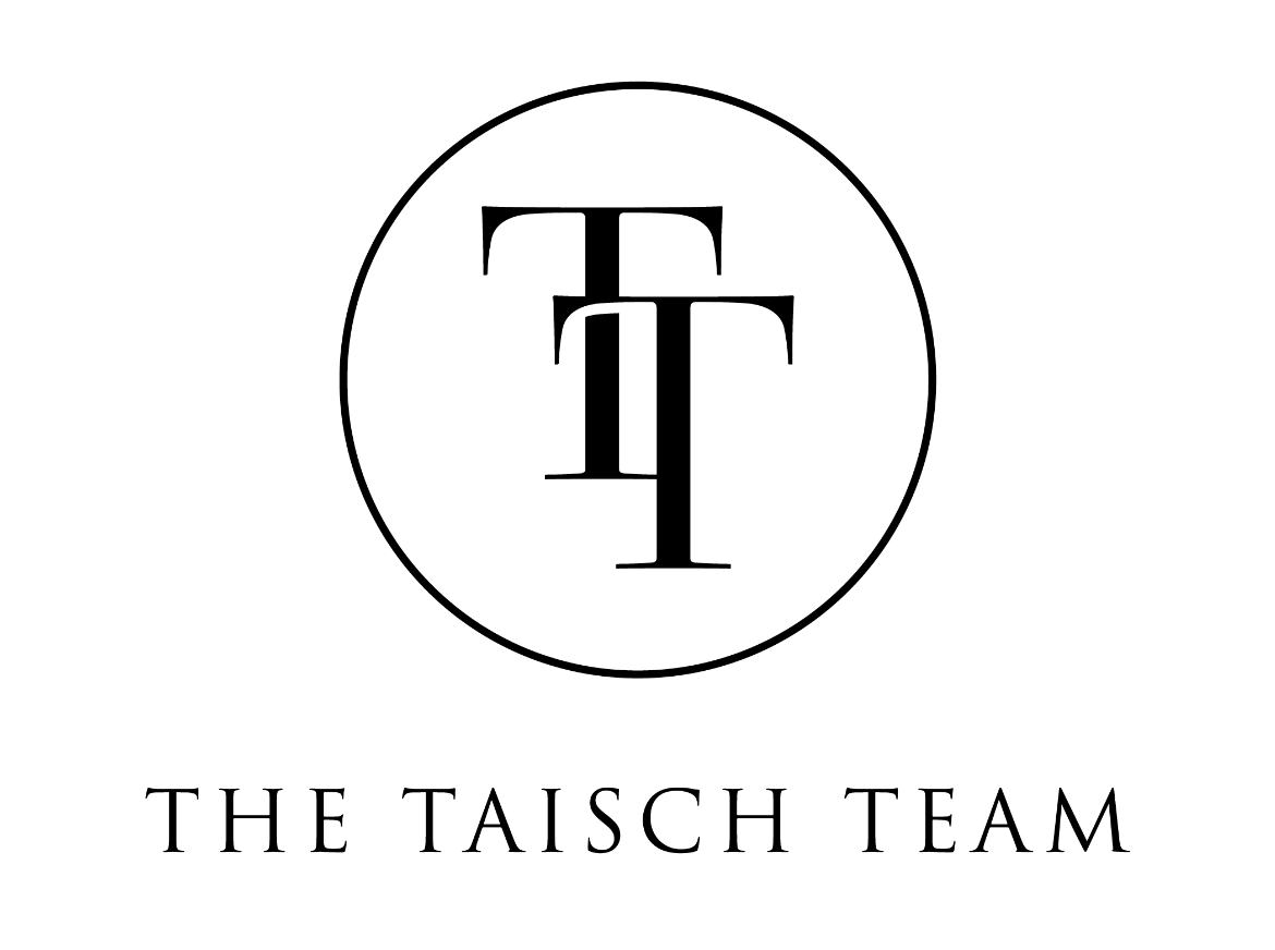 A text banner describing The Taisch Team