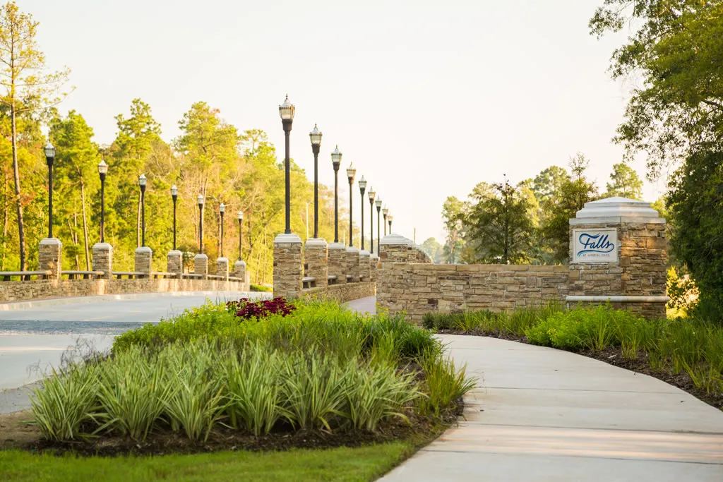 Entrance Bridge at the Falls at Imperial Oaks Community