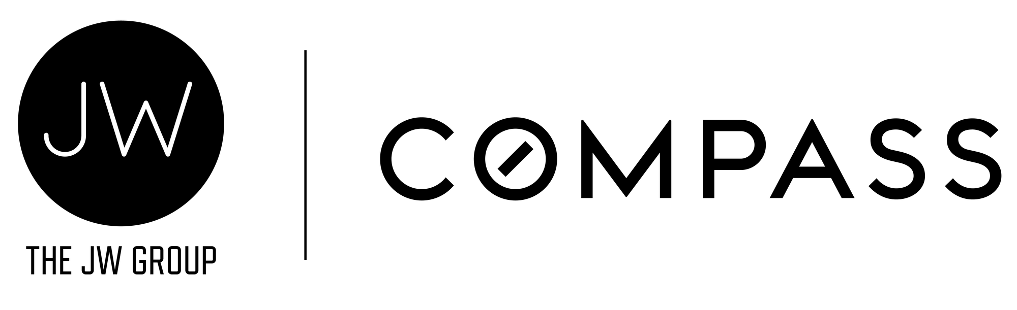 A text banner by THE JW GROUP.