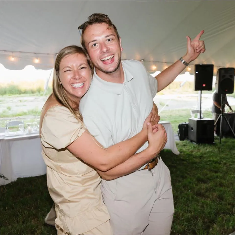 Chris Boyd and his wife