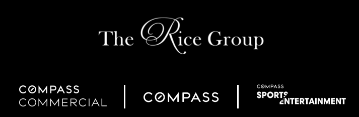 A text banner for The Rice Group at COMPASS