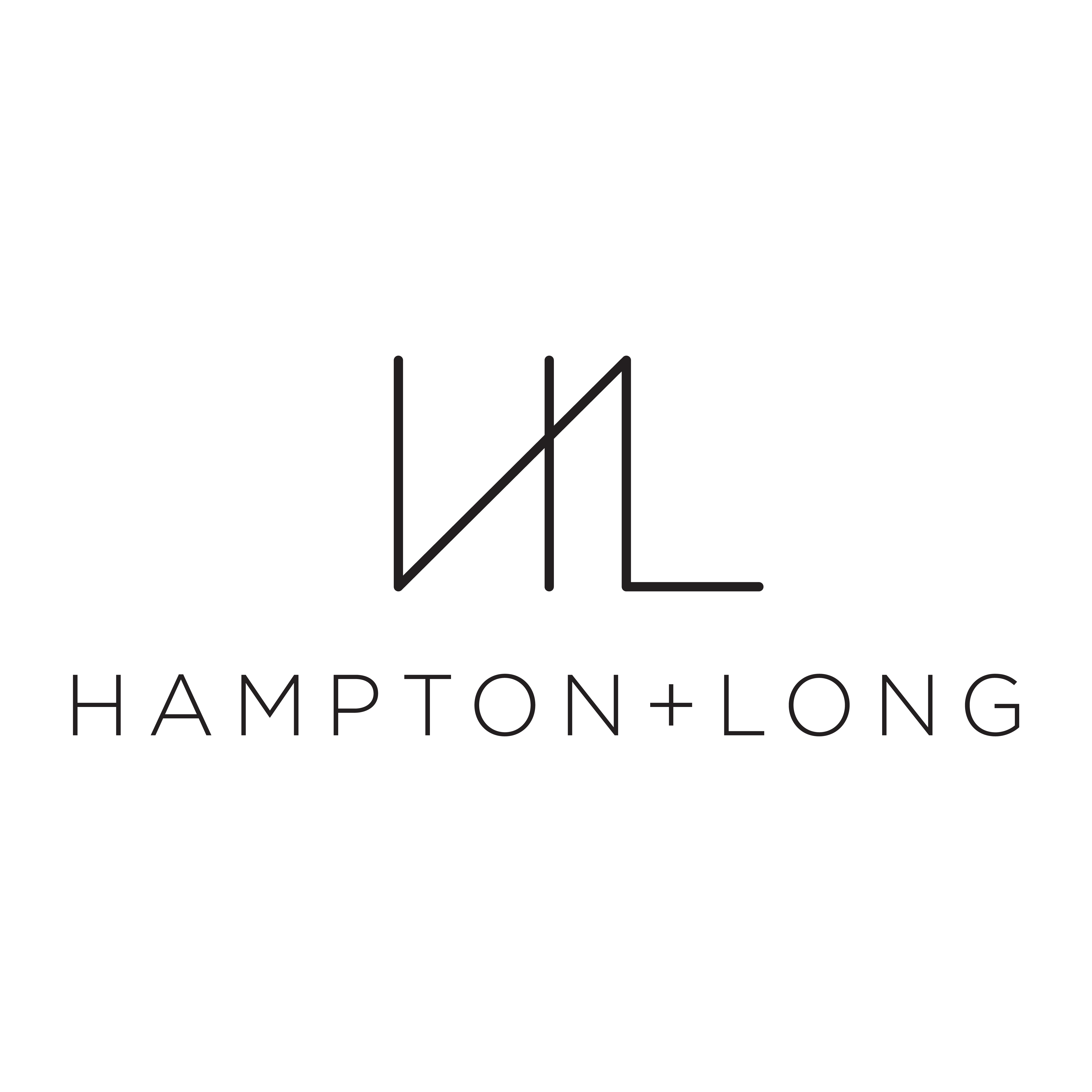 The logo of Hampton+Long