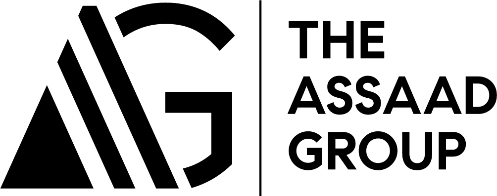 A text banner describing The Assaad Group