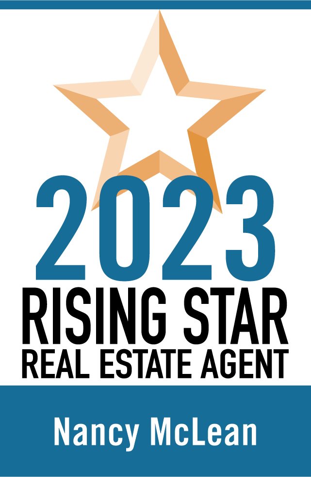 A text banner describing the real estate agent RISNGSAR