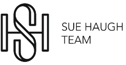The logo of the Sue Haugh Team