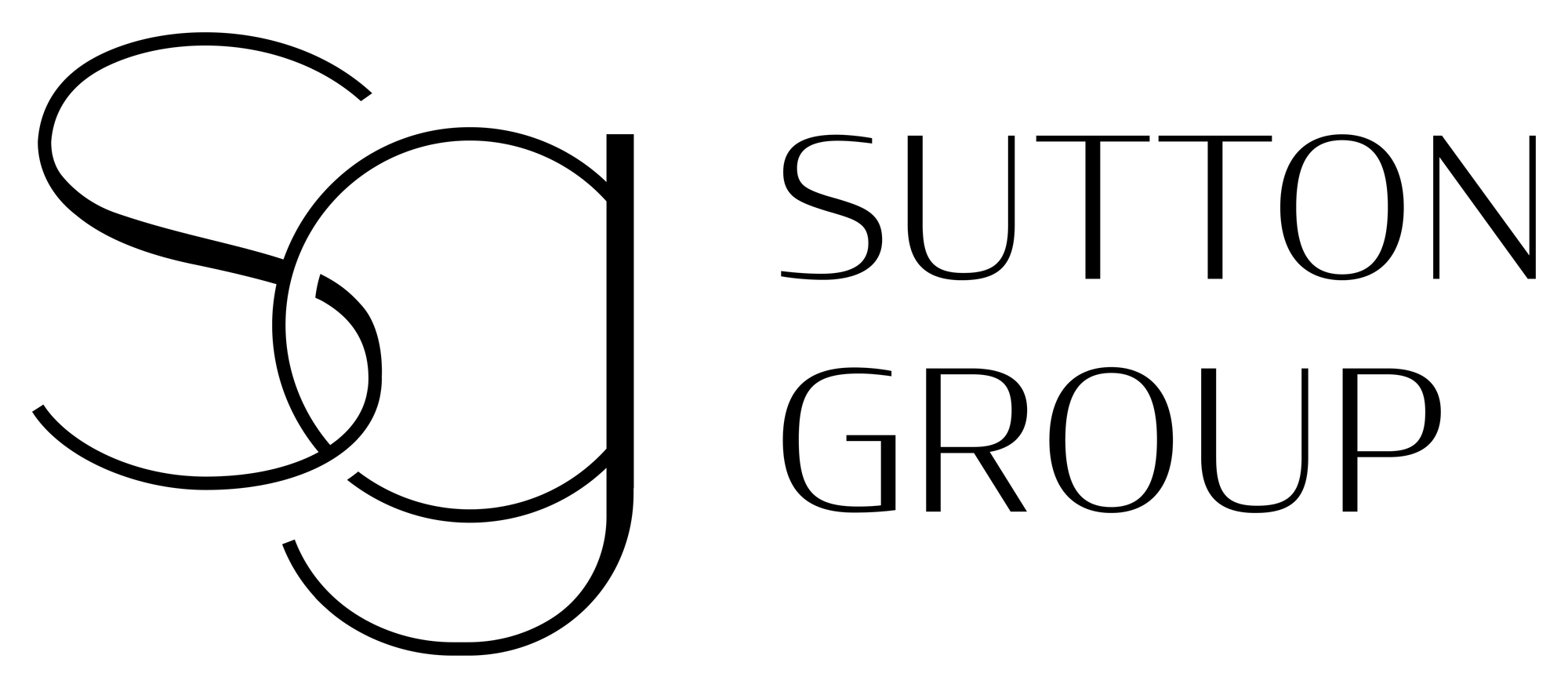 A text banner spelling SUTTON