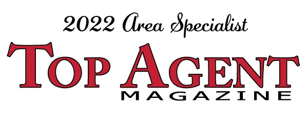 2022 Area Specialist, TOP AGENT Magazine