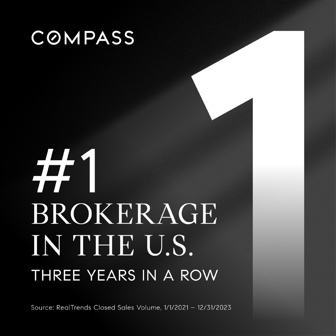 Compass #1 Brokerage in the U.S. three years in a row
