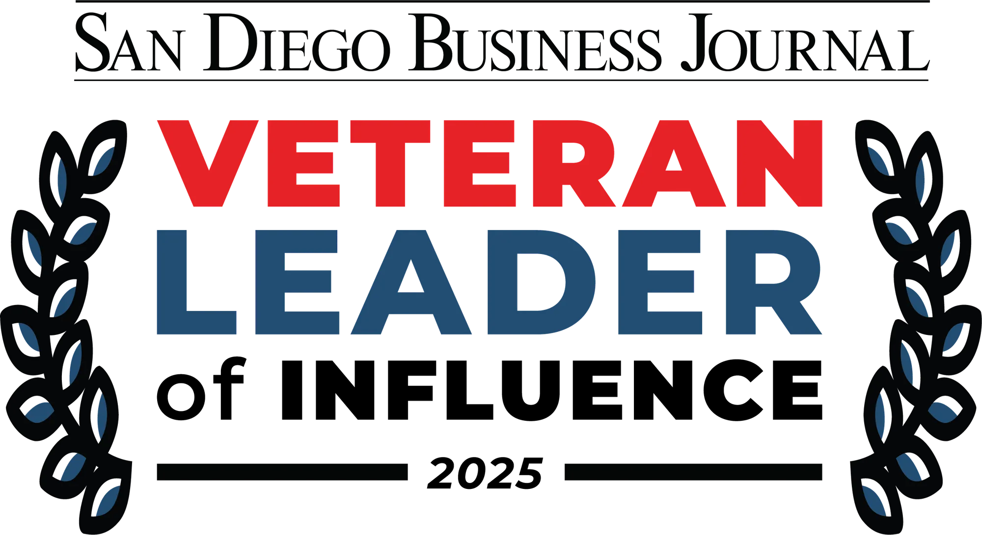 San Diego Business Journal Veteran Leader of Influence