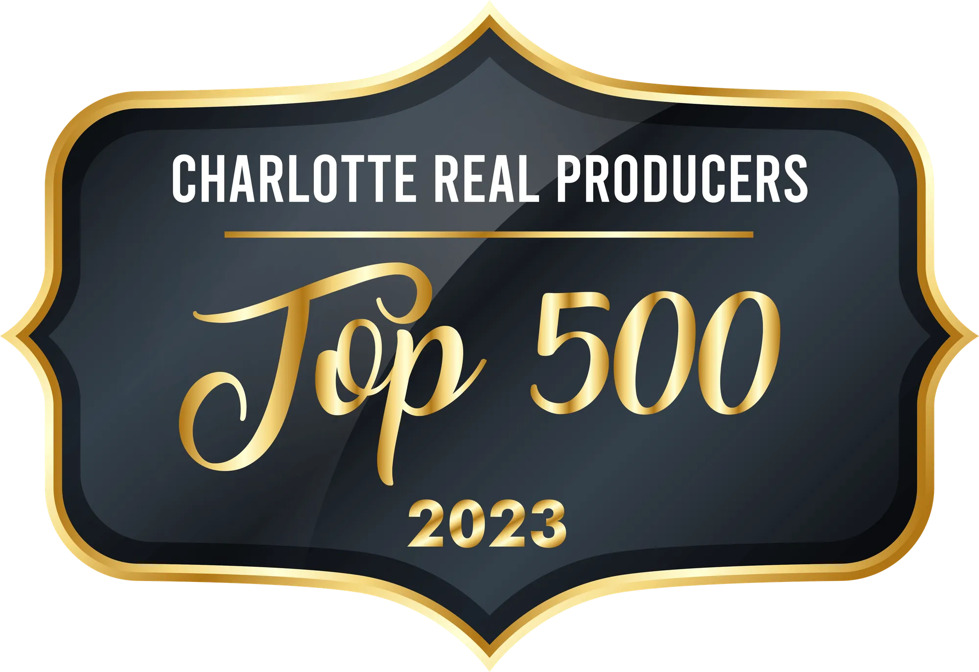 A text banner describing Charlotte Real Producers