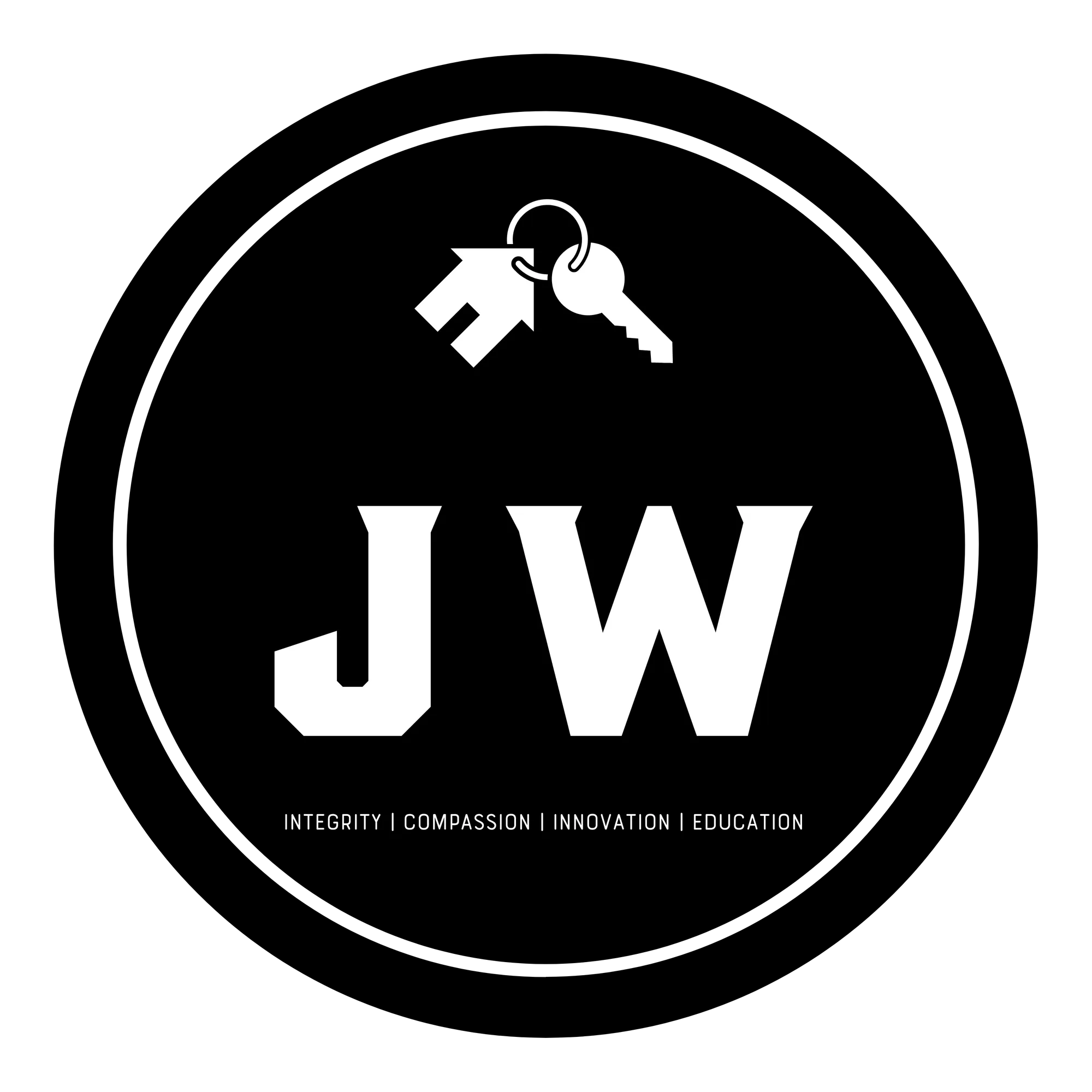 The logo of INTEGRITY I COMPASSION INNOVATION I EDUCATION