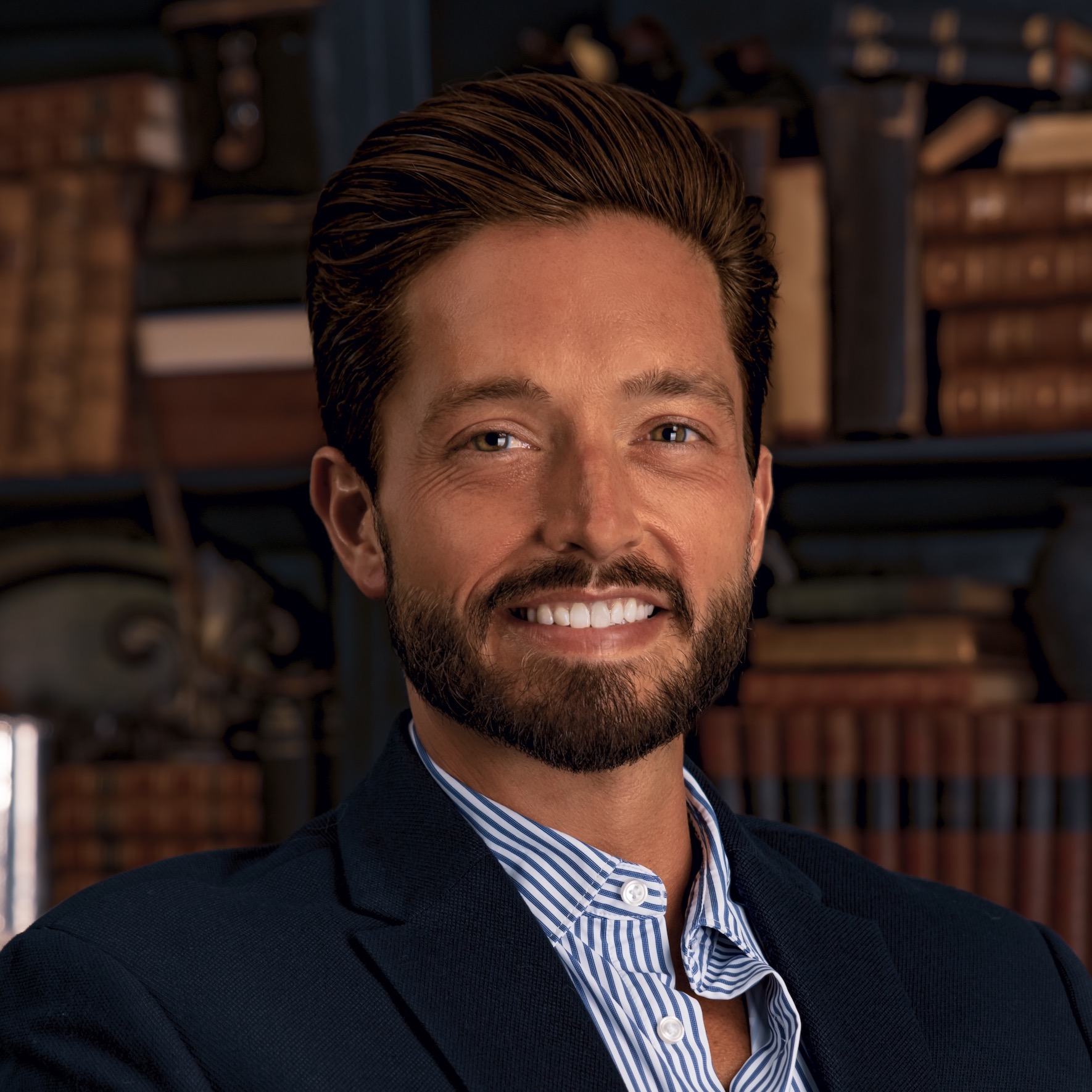 Headshot of Trevor James