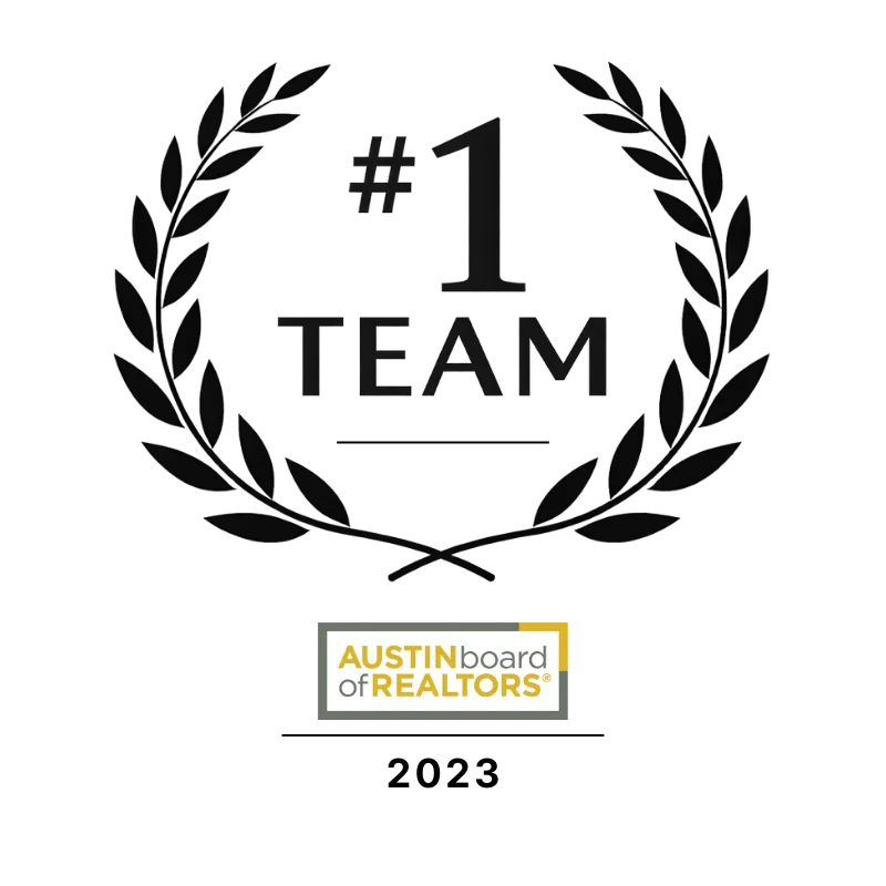 #1 Ranked team by Austin Board of Realtors - 2023