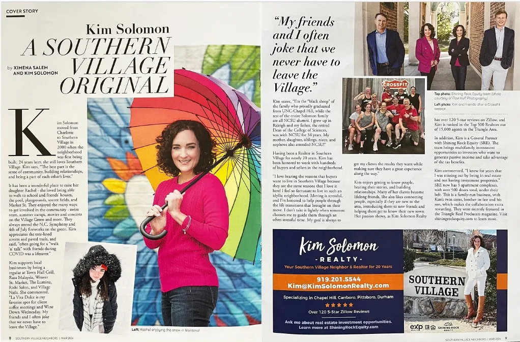 Kim Solomon-Southern Village Neighbor Magazine