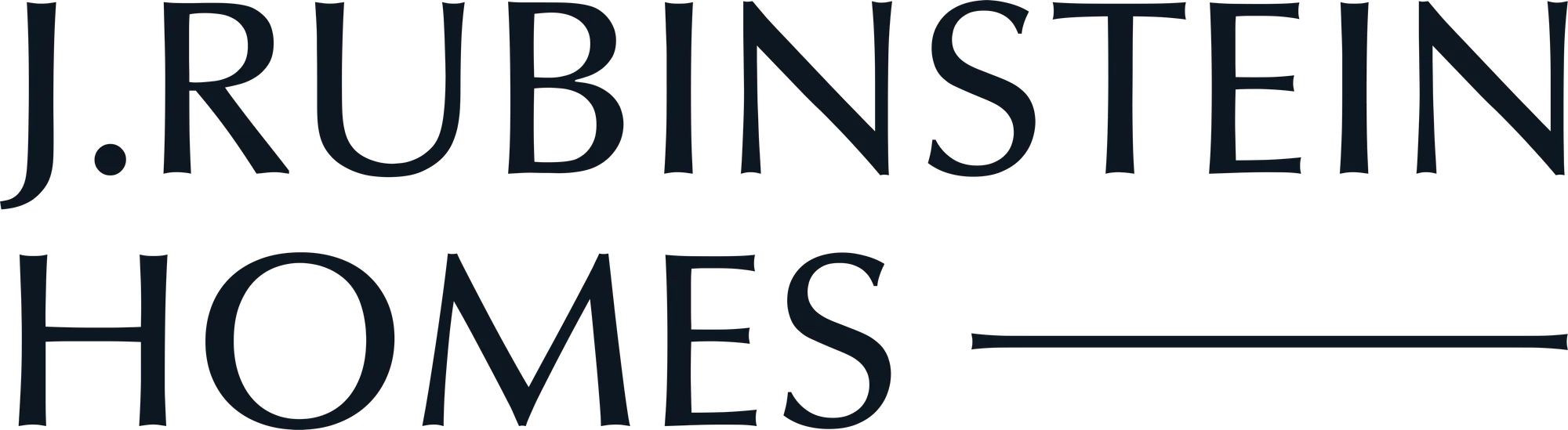 J. Rubinstein Homes Logo