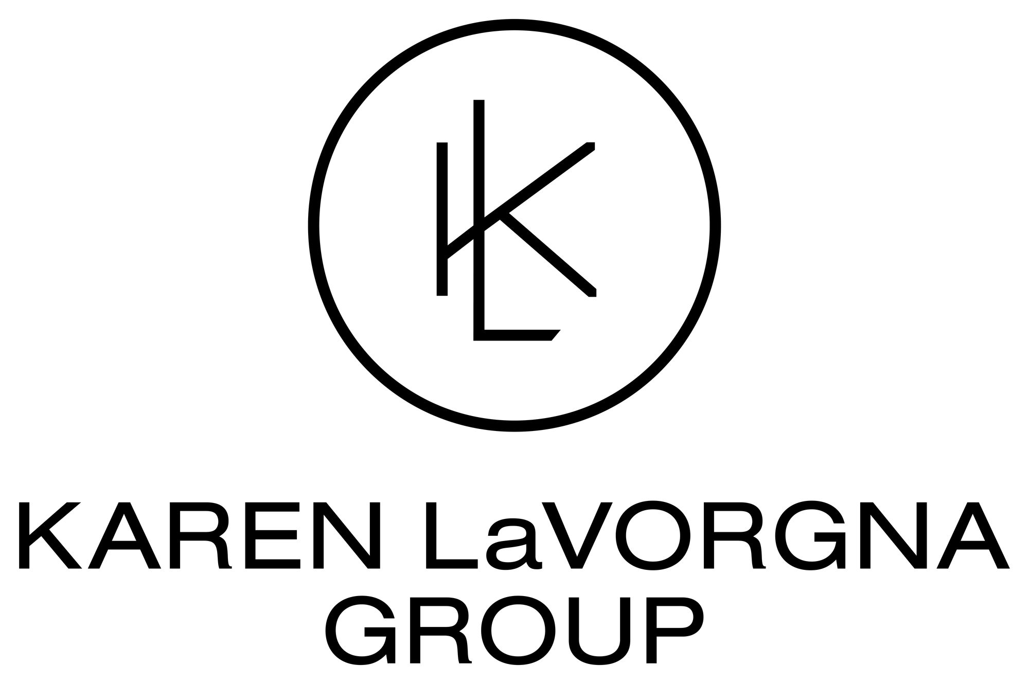 A text banner featuring Karen LaVorgna