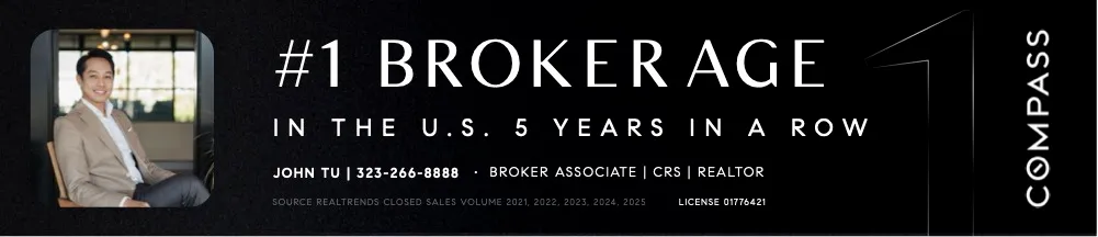 John Tu Banner #1 Brokerage in the US