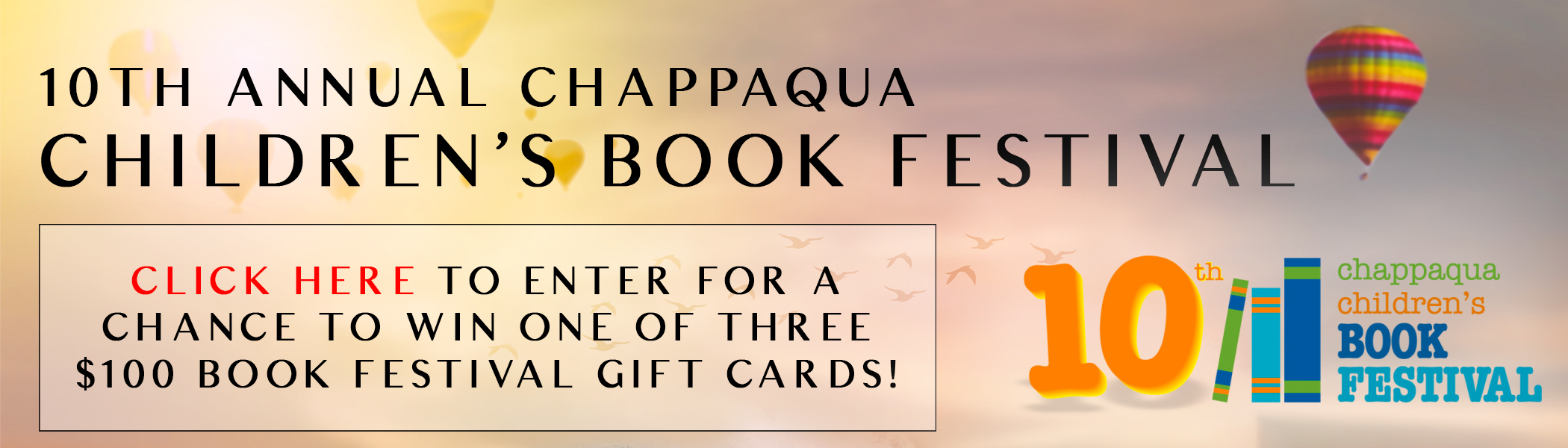 10th Annual Chappaqua Children's Book Festival