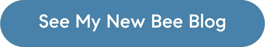 A blue and white text banner with signs