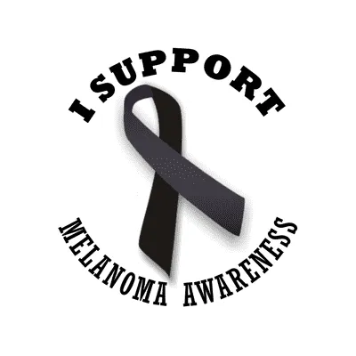 A white and black clock with a picture of a dog on it