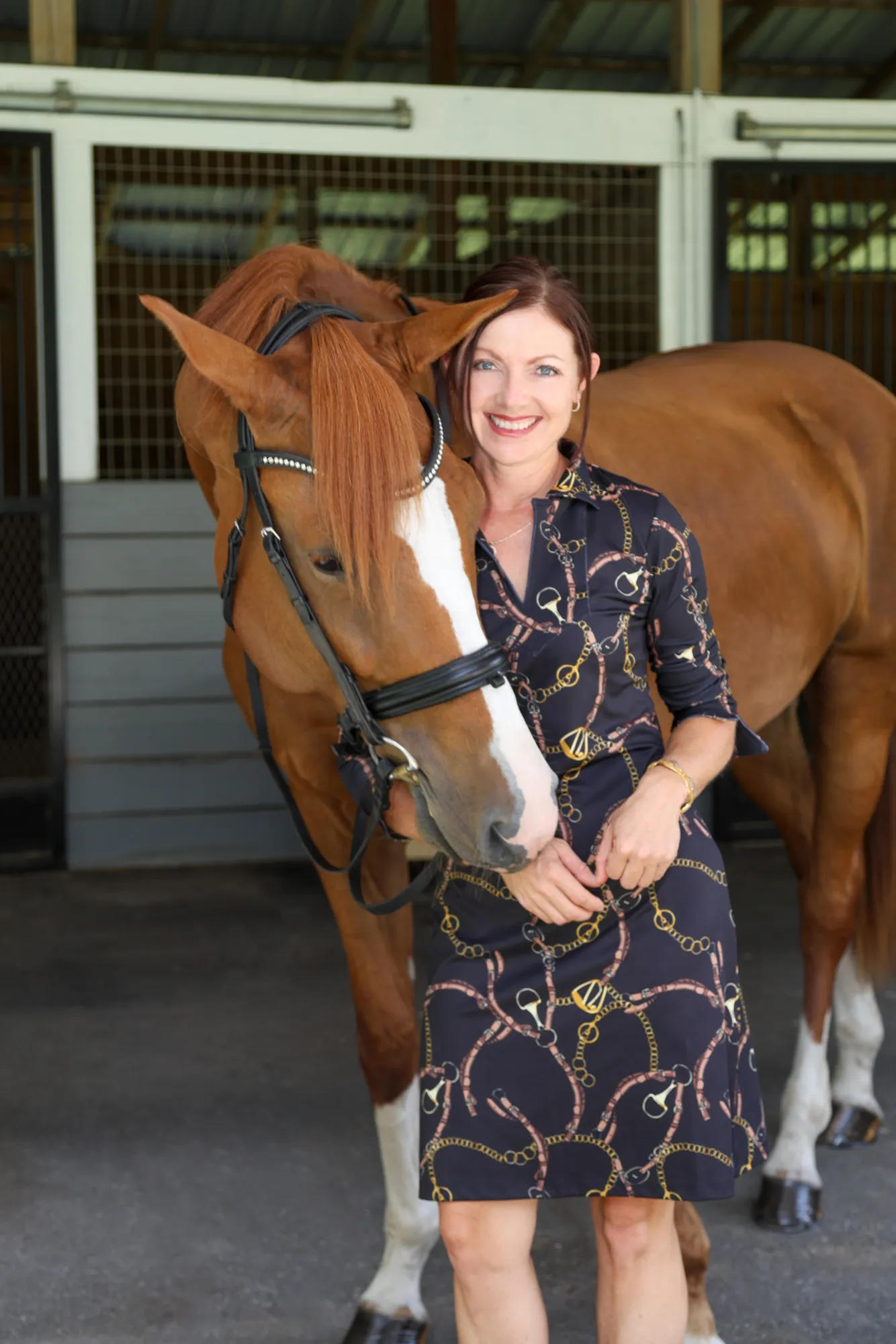 Lucinda and her horse Natalia T