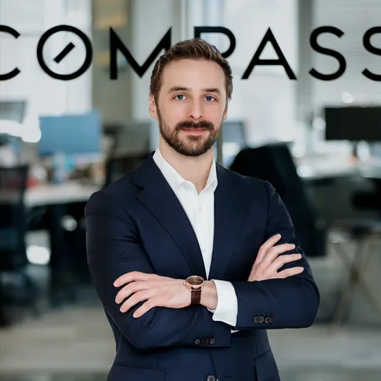 Caleb Fraley, Agent in  - Compass