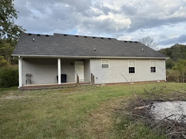 front view of house with a yard